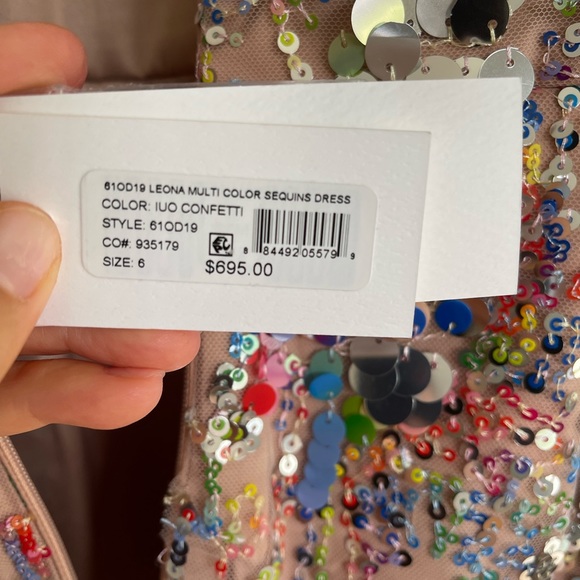 Milly, size 6, confetti dress - Picture 5 of 5